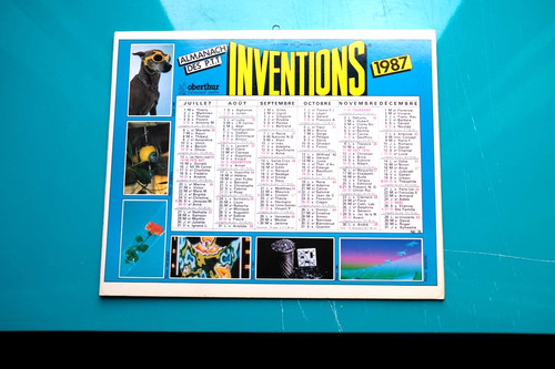 Almanach des t inventions - almanach,