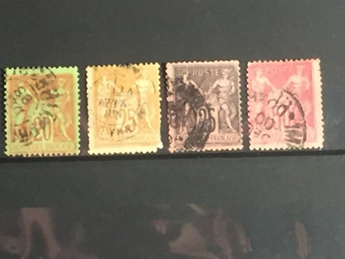 Scotts 101 1879 90 france - #98-101, 1879-90