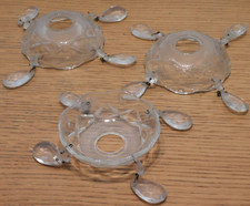 vintage LOT coupelle en verre