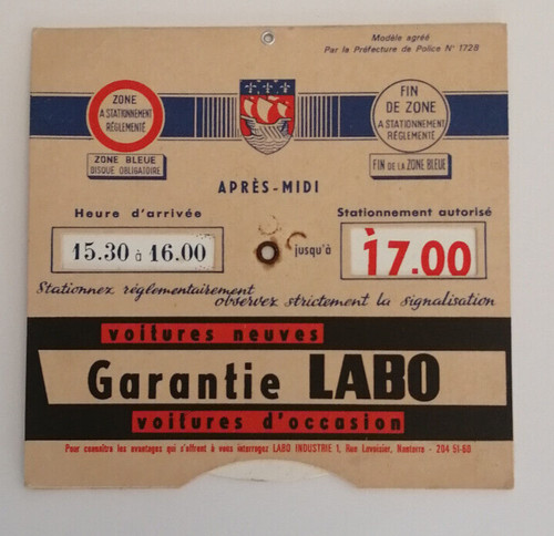 Disque stationnement huiles - disque, de