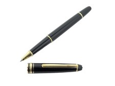 VINTAGE STYLO BILLE MONTBLANC ROLLERBALL MEISTERSTUCK CLASSIQUE DORE PEN 495€