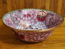 Bol en cloisonné diamètre 18 cm