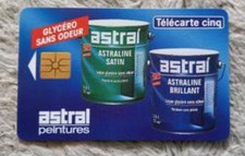 Télécarte très rare Astral