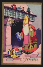 REF AF NOEL II -61- ST NICOLAS carte postale ancienne -éditeur IDA PARIS