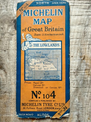 Carte michelin ancienne - michelin,
