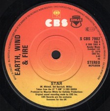 Earth Wind and Fire Star 7"