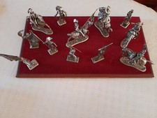 Soldats de plomb napoléon  MHSP Scene de la bataille Waterloo  Lot complet