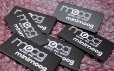 Moog Minimoog D Aluminum Logo