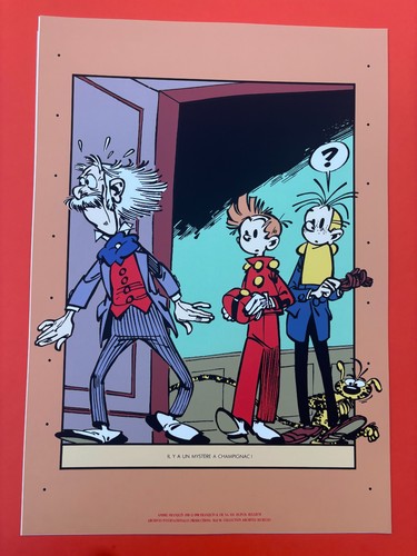 Franquin serigraphie spirou - ,