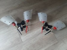 Paire d'appliques murales 1950