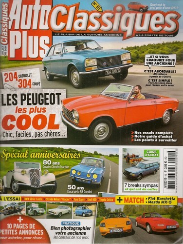 Auto plus classiques 204 - auto,
