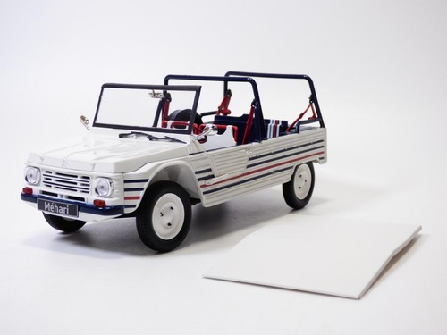 Citroen mehari bleu blanc - mehari,
