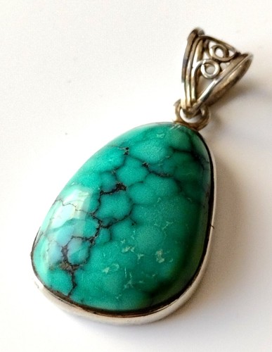 Pendentif turquoise - pendentif,