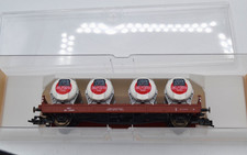 FLEISCHMANN 5229 F WAGON PLAT ESSIEUX TRANSPORT DE BIERE PELFORTH SNCF HO