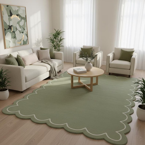 Tapis touffeté main - tapis,