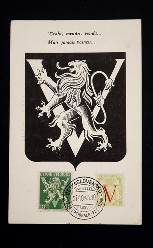 Carte postale maximum 1945 - postale,