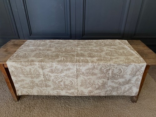 Tissu toile jouy - jouy, xixe