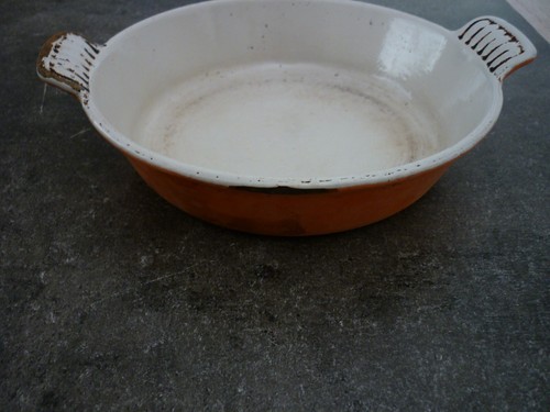 Creuset poêlon orange - le,