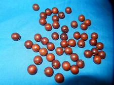 48 ANCIENNES GROSSES PERLES EN