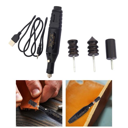 Machine polir cuir - le, usb