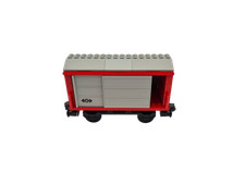 Lego® train 9V RC chemin de fer voie ferrée 4563  wagon avec portes glissantes e