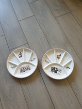 Lot Assiette A Fondu Hansi Decor Alsacien 