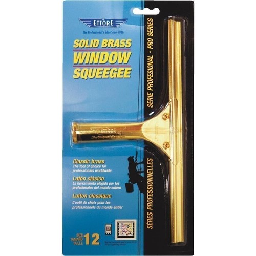 Ettore brass squeegee - ettore, 12"