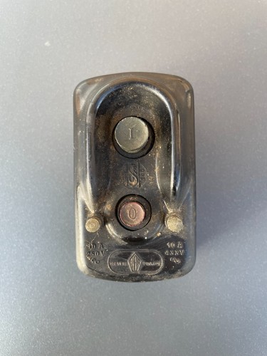 Ancien disjoncteur bakelite - ancien,