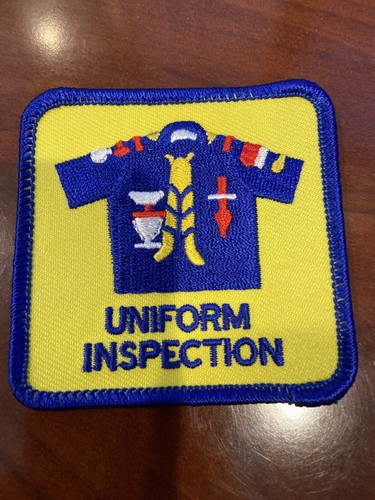 Uniform inspection passed - inspection,