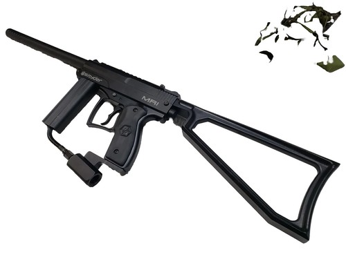 Subdued black tactical spyder - subdued,