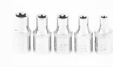 JEU 5 DOUILLES TORX FEMELLES