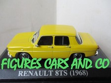 1/43  RENAULT 8 T S  1968 JAUNE  IXO QUERIDOS COCHES ESPAGNE