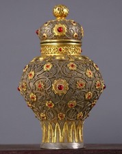 6" marqué cuivre doré