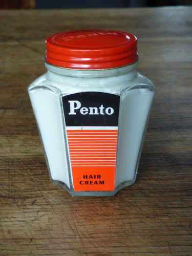 Ancien pot pento verre - de, en