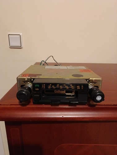 Gelhard car radio - car, vintage