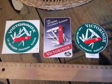 3 Anciens autocollants