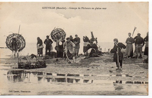 Gouville manche cpa 50 - manche,