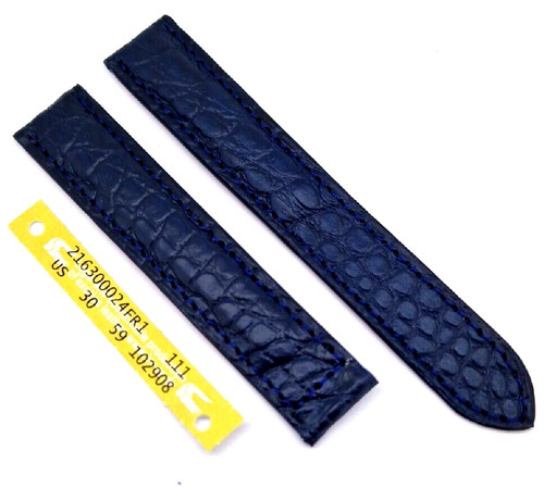Bracelet montre 17mm bleu - montre,