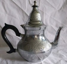 Ancienne THEIERE Inox Avec