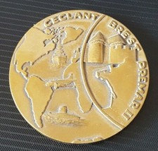 médaille de table Marine