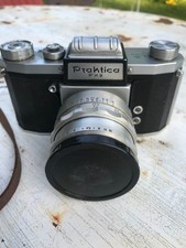 appareil photo ancien praktica FX 3 objectif carl zeiss jena 2,8/50
