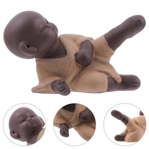 Buddhas ceramic craft desk - buddhas,