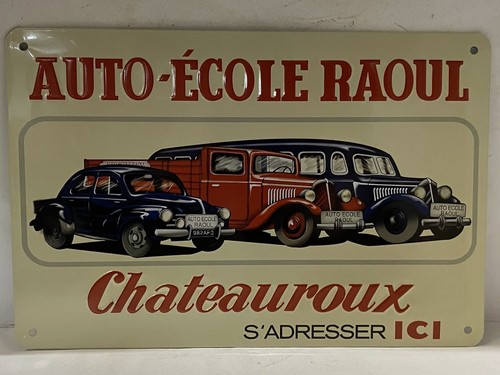 Plaque tôlée 30x20 en - plaque,