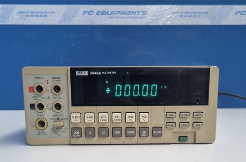 Fluke 8840a multimeter opt - fluke,