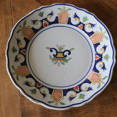 Ancienne assiette ceramique - ancienne,