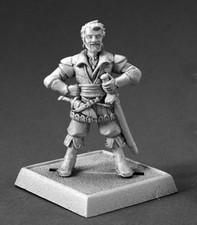 SANDRU VHISKI - PATHFINDER REAPER figurine miniature rpg pirate rogue 60148