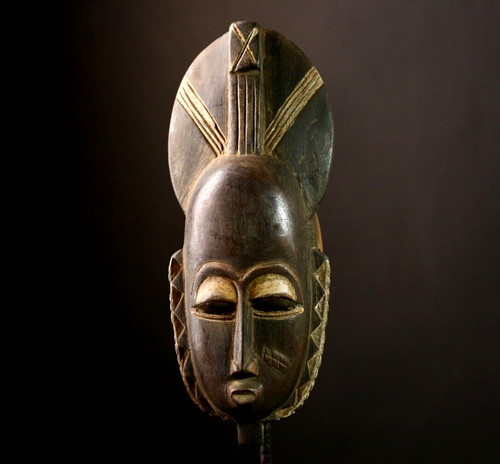 Masque baule africain art - baule,