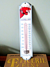 Plaque émaillée bombee