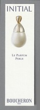 Carte publicitaire - advertising card  -  Initial  Boucheron recto verso