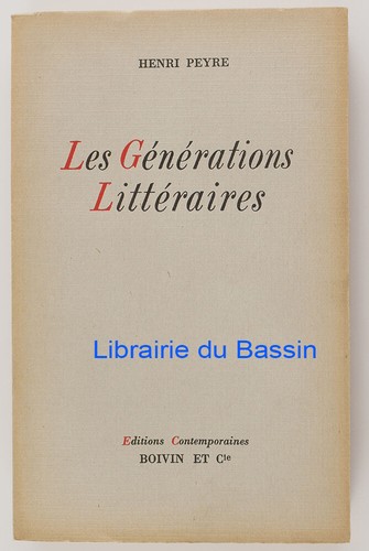 Les générations littéraires - les,